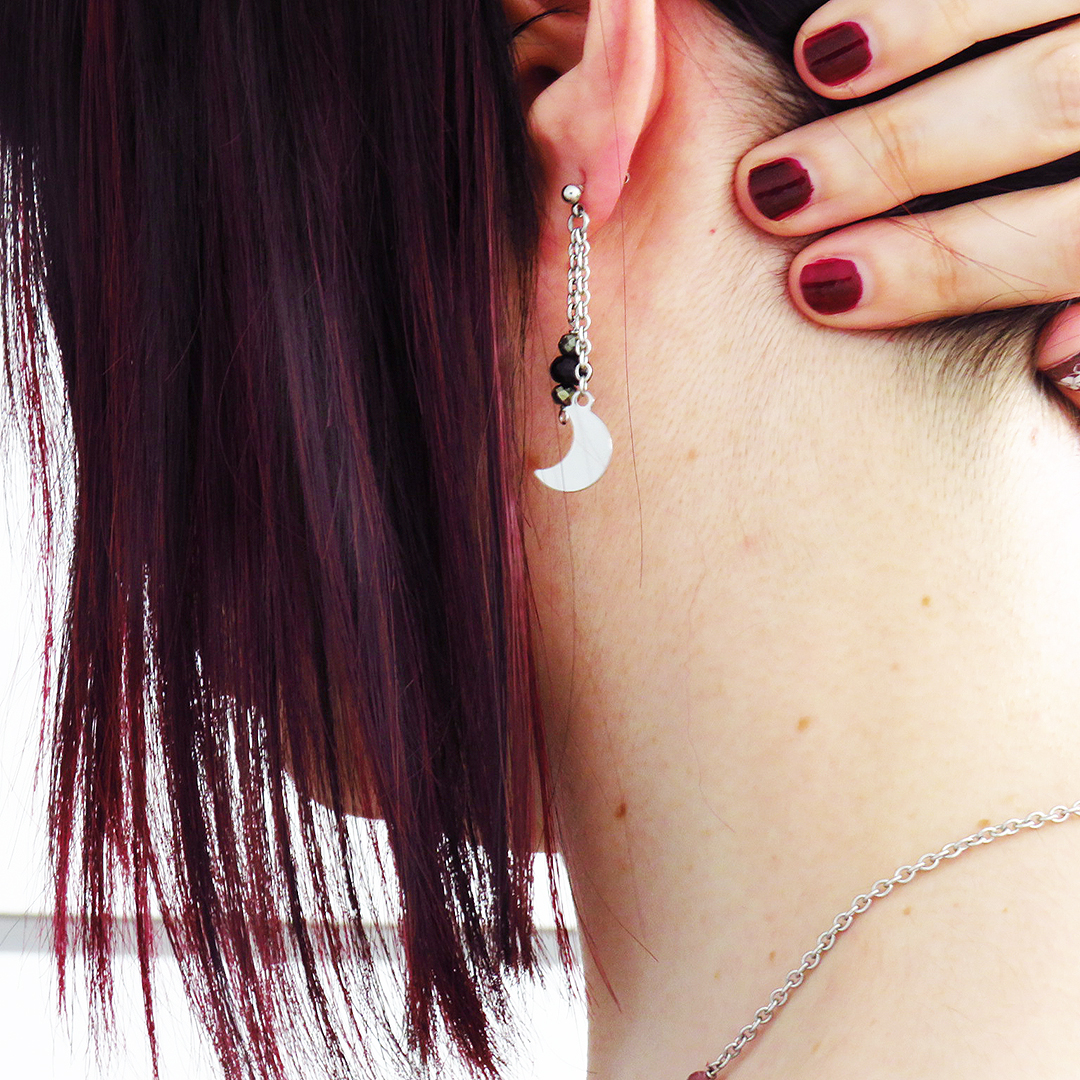 Boucles-onyx-pyrite